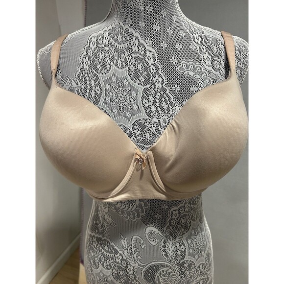 Body By Victorias Secret Demi Bra Underwired Size 38DDD Tan Mutiple Way Strap - Picture 1 of 7